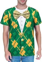 [Funny World] Tuxedo T-Shirts for Men