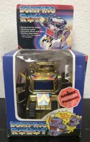 Vintage RF Bumping Robot 1980s Powerbot Motorized Robot No 9101W BNIB!