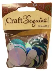 Craft Sequins 15 Grams Mermaid Ocean Colors Packet Sewing Crafting Embroidery