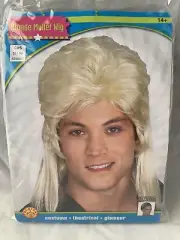 Mullet Wig Men 80S Costumes Fancy Party Accessory Cosplay Wig (Blonde) B8-4