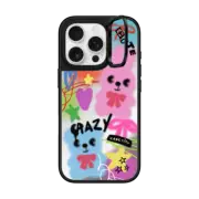 iPhone 16 Pro Mirror Ring Stand Case MagSafe Compatible Cute & Crazy