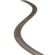 Atlas HO Scale Code 83 36" Super-Flex Track Bulk Model Train Track (5-Pack)