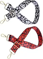 STOBOK Handbag Shoulder Straps Set 2pcs Polyester Straps for Women Crossbody Handbag Belt Bag Belts