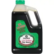 Kikkoman Lite Soy Sauce 64-Ounce Bottle