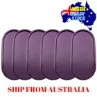 Tupperware Modular Mates MM Purple Dewberry Oval Storage Container Lid (6) Set