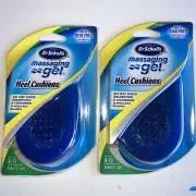Dr. Scholl’s Massaging Gel Heel Cushions 2 Packs - Mens 8-13 One Pair Per Pack
