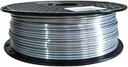 2.85mm Silk Silver PLA Filament 1KG 3D Printer Filament Shiny Silky PLA Metallic PLA Silver Metal 3D Printing Material PLA Filament Blue 3 mm