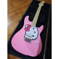 在飛比找蝦皮購物優惠-Fender Hello Kitty Custom  Str