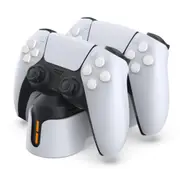 DOBE PlayStation PS5 Dual Charging Station / Charging Base / Charging Docking works with DualSense & DualSense Edge Controllers [TP5-1501S]