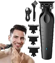 Men’s Electric Hair Clippers – Cordless Grooming Trimmer with Rechargeable Battery | Adjustable Beard Shaver, Hair Cutting Kit for Face, Body, Mustache, Professional Barber Clippers Set