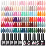 COSCELIA Gel Nail Polish Set 40PCS Gel Polish Soak off Nail Varnish Set Nail Art