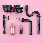 Fuel Oil Filter Impulse Line Hose Tank Cap Kit For Stihl MS260 026 MS 260 Chainsaw Replacement Spare Garden Tool Part