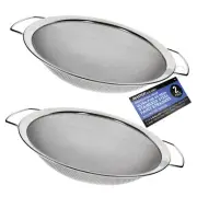 Stainless Steel Paint Strainer, 2Pack - Fits Over 5 Gallon Paint Bucket Cans