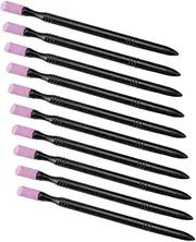 Generic 10pcs Nail Polish Brush Gel Polish Remover Gel Nail Trimmer Nail Files Nail Buffer Blocks Nail Drill Nail Primer Cuticle Remover Tool Stickers Nail Polish Remover Kit Plastic Black