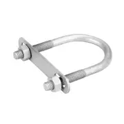 Pinnacle M8 x 75 x43mm Galvanised U Bolt
