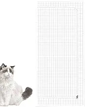 Cat Proof Screen Door | Cat Resistant Mesh Screen,Thickened Barrier with Zipper Closure, Pet Supplies for Puppies and Kittens