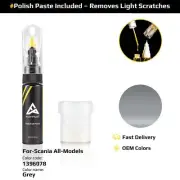Touch Up Paint For Scania All Models 1396078 Grey With Polish Paste