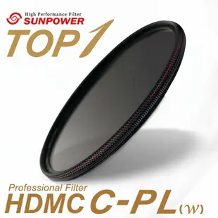 ◎相機專家◎ SUNPOWER TOP1 HDMC CPL 39mm 超薄鈦元素鍍膜偏光鏡 湧蓮公司貨【跨店APP下單最高20%點數回饋】