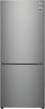 LG 420L Bottom Mount Refrigerator - Colour::Silver