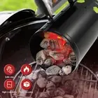 Charcoal Chimney Starter Rapid Charcoal Grill Chimney Starter Large CaiVR