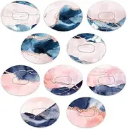 Dexcom Adhesive Mix Design - Adhesive Patches with Split Backing, Easy to Apply x 10 Pack -Rose Gold Swirl (Dexcom G6)