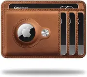 Minimify Slim Wallet (Saddle Brown) - Premium Leather