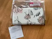 All About The Benjamins Line Drawn Flowers Smooth Pebble 31 Wallet