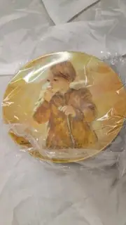 1982 Viletta "Autumn Wanderer" by Thornton Utz 8.5" Collector Plate with COA