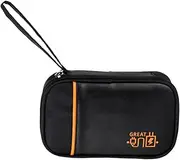 Electronic Organizer Case Compact Travel Storage Bag for Data Cables Chargers Electronics Accessories Durable Pouch with Soft Lining Elastic Protection