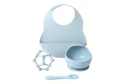 Splosh: Silicone Dinner Set Gift Boxed - Blue