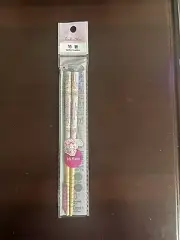 Sanrio Bonbonribbon Purple bamboo Chopsticks 6.5 In Or 16.5 Cm - US SELLER