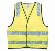 Maxisafe SVF603-XL - Day/Night Vest - Yellow XL Stud Front With Pockets