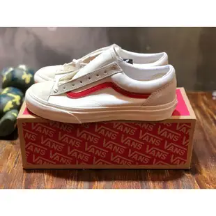 高品質 VANS OG STYLE 36 LX OLD SKOOL 白紅 GD 權志龍