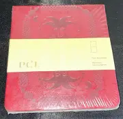 PCL Leather Plain Notebook - New Sealed - Clown Jester Theme Design