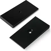 2.5" Wide 4° Degree Steel Leaf Spring Shims 800061 2PCS (Black)