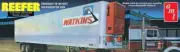 AMT 1421 Reefer Fruehauf 40 Foot Refrigerator Van model kit
