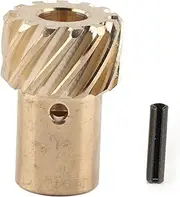 Distributor Gear, 350 0.500" Shaft Diameter Bronze Distributor Gear, Replacement Roller Cam Distributor Gear for Chevy MSD 350 SBC Engines