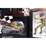 人+車一組MINICHAMPS 1/12。HONDA NSR 500 2001 ROSSI。原盒