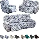Stretch Recliner Sofa Covers 1/2/3 Seater Soft Fit Arm Sofa Slipcover Full Cover