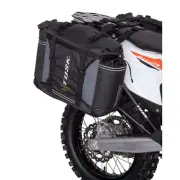 Tusk Pannier Racks With Olympus Pannier Bags Black/Grey