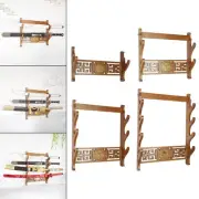 Samurai Sword Stand Sturdy Sword Display Rack for Office Desk Swords Display