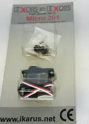 Lexors Micro 201 High Quality Servo Torque 0,84 cm Speed 0,13 sec NEW