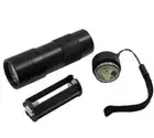 UV Ultra Violet 12 LED Flashlight Blacklight Light 395 nM Inspection Lamp Torch
