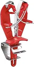 BOBET Sharp Easy Pull Through Butchers Knife Sharpener Made in France (Red)