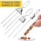 12-inch Skewers Easy to Use Skewer Stainless Steel Bbq for Grilling Meat Shrimp