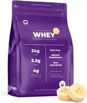 Pure Product Australia Whey Protein Isolate and Concentrate Powder, Banana 1 ...