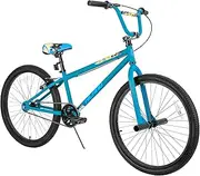 HILAND 24 26" BMX Bicycle Freestyle Beginners Practice BMX with Brake for Kids and Adults with Kickstand and Pegs