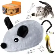 Interactive Cat Toy Mouse Moving Cat Toys for Indoor Cats, Remote Control ✨f