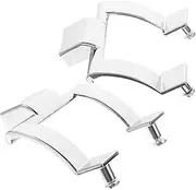 2pcs Handle Pull Knob for Home Shower Door Replacement Parts Sliding Door Hardware Shower Grab Bar Door Pulls Grab Bars Shower Door Bar Pull Knob for Sliding Door Shower Door Pull