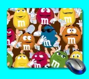 M & M Chocolate Candy Computer Mouse Pad mm4